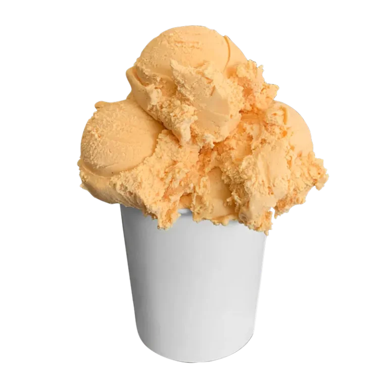 Passion fruit ice cream