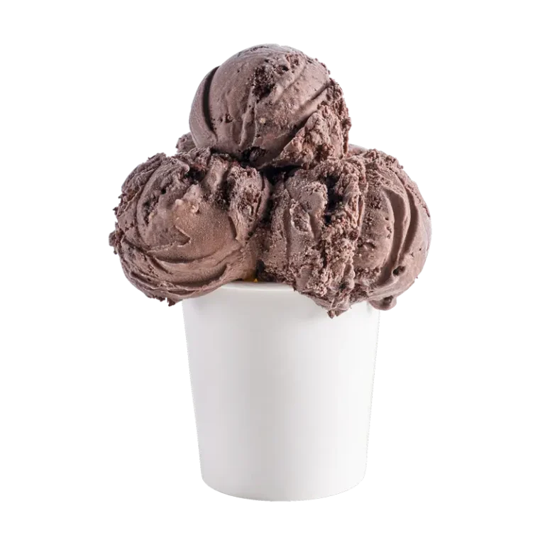 Rich chocolate cookies ‘n cream ice cream with chocolate sandwich cookies