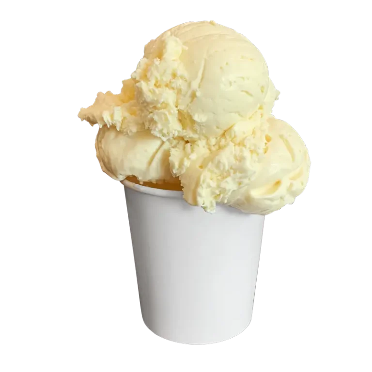Piña colada ice cream