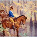 Ice cream flavor portrait of the Swamp Fox