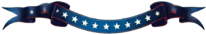 Patriotic banner design for Brooker's Founding Flavors Ice Cream