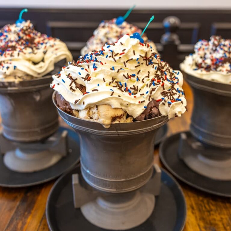 Assortment of signature Brookers ice cream flavors