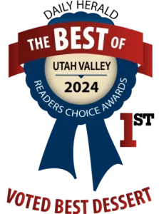 2024 Best Dessert award badge for Brooker's Founding Flavors Ice Cream