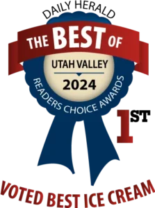 2024 Best Ice Cream award badge for Brooker's Founding Flavors Ice Cream